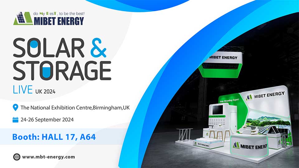 Meet Mibet at Solar & Storage Live UK 2024 in Birmingham