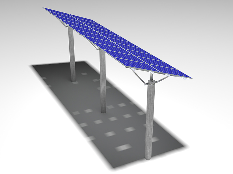 steel ground solar structure